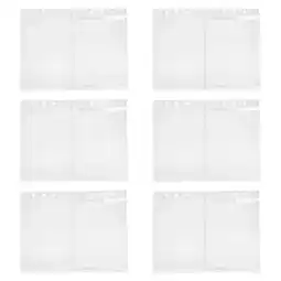 Walmart Raindrops 2 pcs High-quality PP Display Book Plastic Inner Page Bag ID Bag for Storage offer