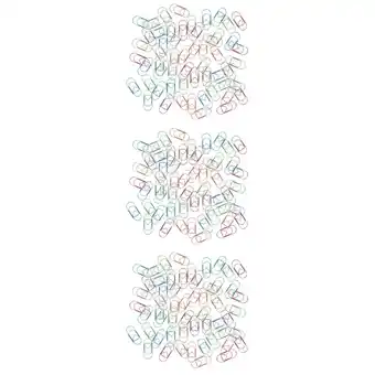 Walmart Raindrops 600 Pcs Mini Craft Clips Document Multi-use DIY Clips Metal Craft Clips Decorative Clips offer