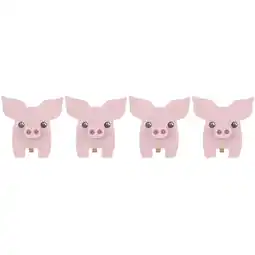 Walmart Raindrops 4pcs Wooden Animal Model Glasses Storage Rack Eyeglass Holder Desktop Ornament offer