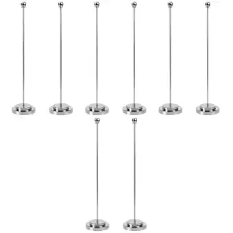 Walmart 4 Pack Nail-free Flagpole Display Bracket Banner Holder Desk Work Silver offer