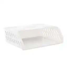 Walmart Wall-mounted Holder Punch-Free Rack Cabinet Self Adhesive Jewelry Shelf Bins White offer