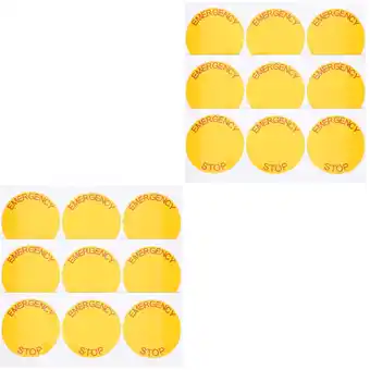 Walmart 2 Pack Spring Quick Connector Wire Machinery Emergency Stop Decals Sticker Stickers Button offer