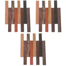 Walmart Raindrops 24 pcs Diy Exotic Wood Pen Blanks Exotic Wood Blanks for Pen Diy Wood Turning Kit offer