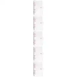 Walmart Raindrops 5 pcs Transparent PVC Clipboard File Clip File Holder Practical Memo Folder offer