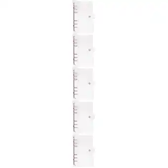 Walmart Raindrops 5 pcs Transparent PVC Clipboard File Clip File Holder Practical Memo Folder offer