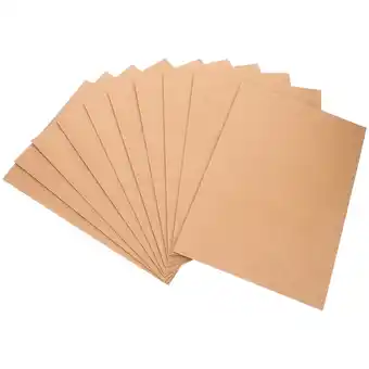 Walmart Raindrops 20 pcs A4 Simple File Folder Kraft Paper Folder Single Slot Document Organiser offer