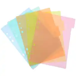 Walmart 3 Pieces Dividers Binders Vertical Diveders for Notebook Colorful Women's offer