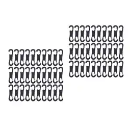 Walmart Set of 2 Car Seat Cover Plastic Hooks Clips Cushion Double Supplies Stable offer