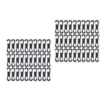 Walmart Set of 2 Car Seat Cover Plastic Hooks Clips Cushion Double Supplies Stable offer