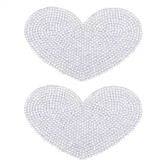 Walmart 2 Pcs Cartoon Goggles Crystal Diamond Stickers Lovely Shape Stickers 6X8.2CM offer