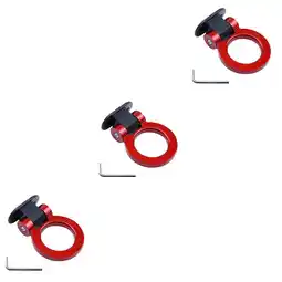 Walmart Raindrops 3pcs Car Tow Hook Decor Vehicle Modified Trailer Hook Car Styling Towing Hook Sticker offer