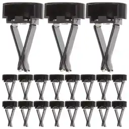 Walmart unbranded 100 Pcs Car Interior Clip Charm Air Vent Clips Freshener Miss Black offer