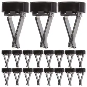 Walmart unbranded 100 Pcs Car Interior Clip Charm Air Vent Clips Freshener Miss Black offer