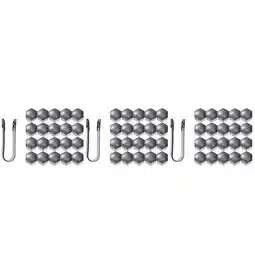 Walmart 3 Nut Automobile Cap Locking Remover Car Decor Bolts Grey offer