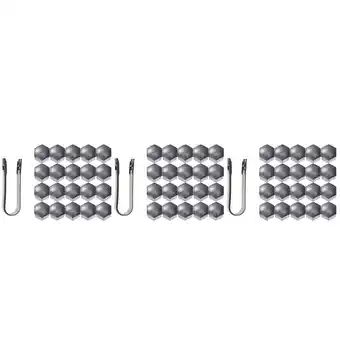 Walmart 3 Nut Automobile Cap Locking Remover Car Decor Bolts Grey offer