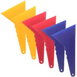Walmart 6 Pcs Storage Bins with Lids Car Scraper Window Auto Film Squeegee offer