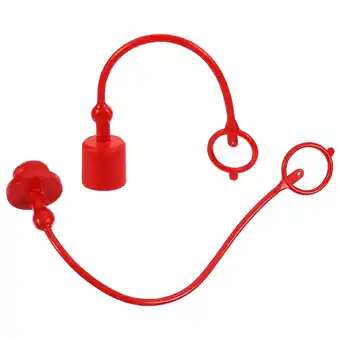 Walmart 2 Sets Quick Connector Dust Cap Adapter Hydraulic Covers Red offer