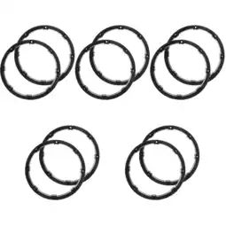 Walmart Raindrops 5 Pairs Car Speaker Spacer Rings Replacement 6.5 Speaker Rings for Cars Boats Trucks offer