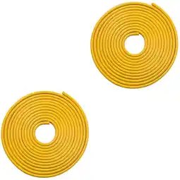 Walmart Raindrops 2pcs Car Rubber Trim Durable Protector Guard Seal Strip Car Accessories (Yellow) offer