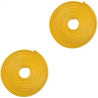 Walmart Raindrops 2pcs Car Rubber Trim Durable Protector Guard Seal Strip Car Accessories (Yellow) offer