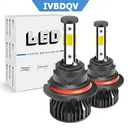 Walmart For Chevy Cobalt 2005 2006 2007 2008 2009 2010 9007 hb5 LED Headlight White Bulbs 2pcs offer
