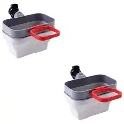 Walmart Raindrops 2pcs Sauce Holder For Car French Fry Holder With Sauce Cup Car Air Vent Mini Dipping Cup offer