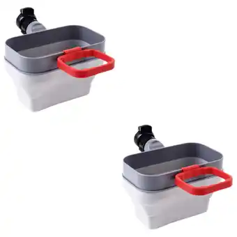 Walmart Raindrops 2pcs Sauce Holder For Car French Fry Holder With Sauce Cup Car Air Vent Mini Dipping Cup offer