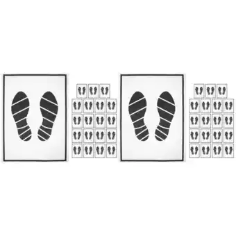 Walmart 40 pcs Disposable Car Floor Mats Paper Floor Mats Car Foot Mats Floor Protection Mats offer