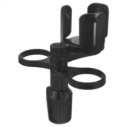 Walmart unbranded Cup Holders for Cars Car Meal Tray Car Cup Holder with Storage 29.5x18cm Black offer
