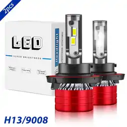 Walmart For 2008-2012 Ford Escape LED Headlight Bulbs High Low Beam 12000LM 6000K White 2pcs offer