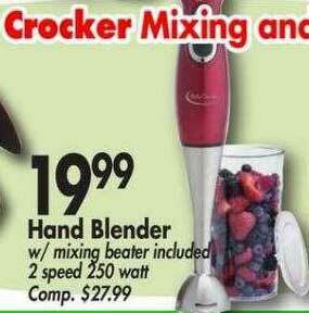 Ocean State Job Lot Hand Blender offer