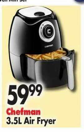 Ocean State Job Lot Chefman 3.5l Air Fryer offer