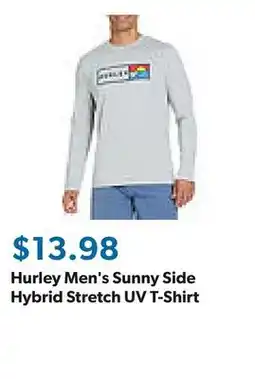 Sam's Club Hurley Men's Sunny Side Hybrid Stretch UV T-Shirt offer