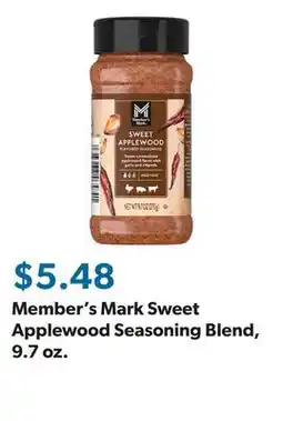 Sam's Club Member's Mark Sweet Applewood Seasoning Blend, 9.7 oz offer