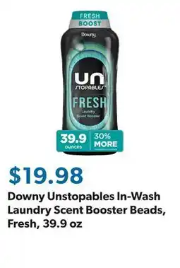 Sam's Club Downy Unstopables In-Wash Laundry Scent Booster Beads, Fresh, 39.9 oz offer
