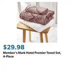 Sam's Club Member's Mark Hotel Premier Towel Set, 4-Piece offer
