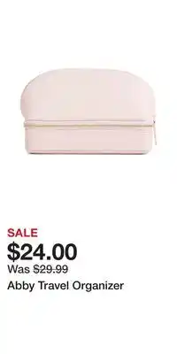 TJ Maxx Abby Travel Organizer offer
