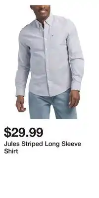 TJ Maxx Jules Striped Long Sleeve Shirt offer