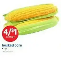 Lidl Husked corn offer