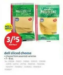 Lidl Deli sliced cheese offer