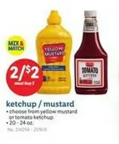Lidl Ketchup mustard offer