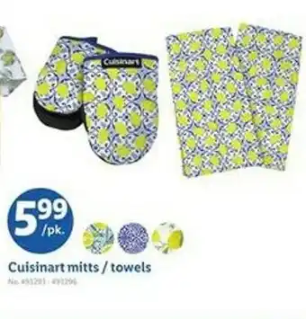 Lidl Cuisinart mitts towels offer