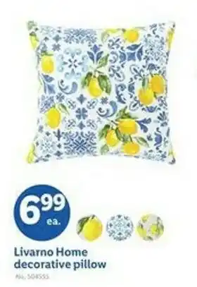 Lidl Livarno home decorative pillow offer
