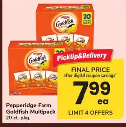 ACME Pepperidge Farm Goldfish Multipack offer
