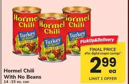 ACME Hormel Chili With No Beans offer