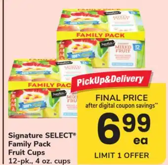 ACME Signature SELECT Family Pack Fruit Cups offer
