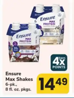 ACME Ensure Max Shakes offer