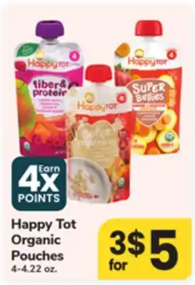 ACME Happy Tot Organic Pouches offer