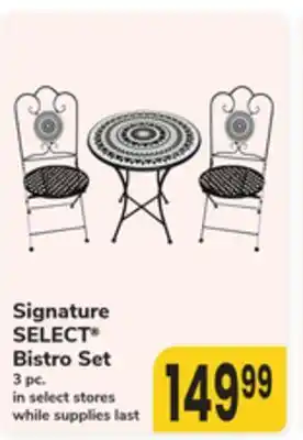 ACME Signature SELECT Bistro Set offer