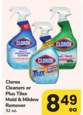 ACME Clorox Cleaners or Plus Tilex Mold & Mildew Remover offer